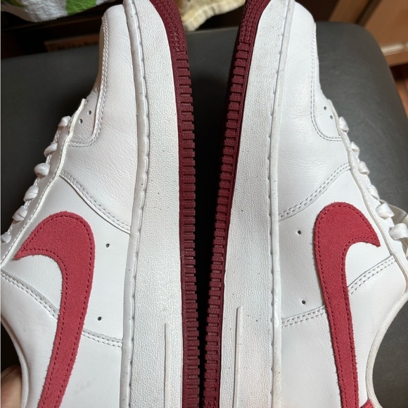 Nike W Air Force 1 Low Adobe Dragon Red sz 7.5 M - Picture 7 of 8